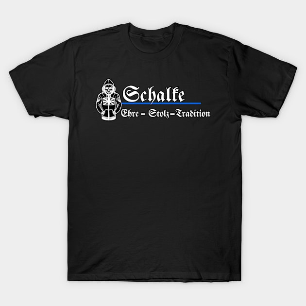 Football Ultras Schalke T-Shirt by Realfashion